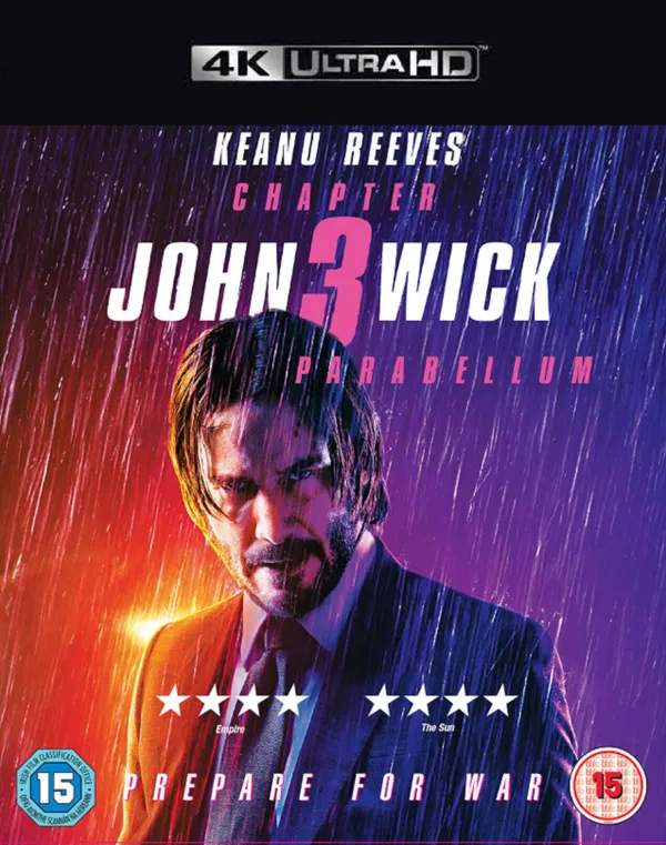 JOHN WICK CHAPTER 3 PARABELLUM ITUNES 4K