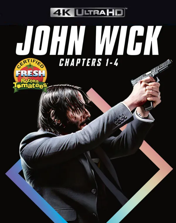 JOHN WICK 4-FILM COLLECTION VUDU 4K