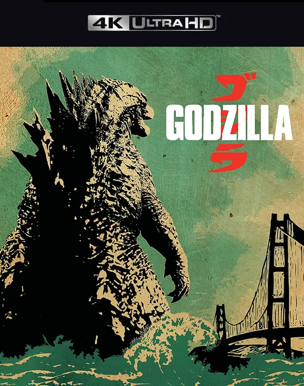 GODZILLA 2014 MA 4K VUDU 4K ITUNES 4K