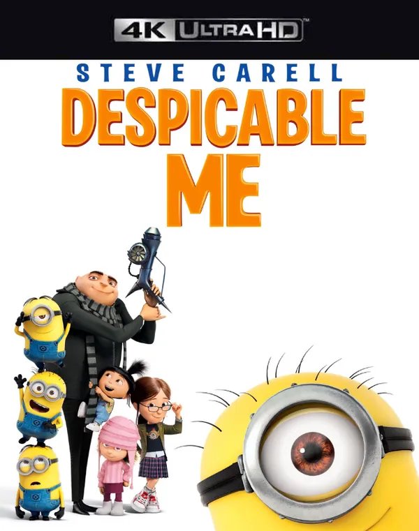 DESPICABLE ME VUDU 4K OR ITUNES 4K VIA MA