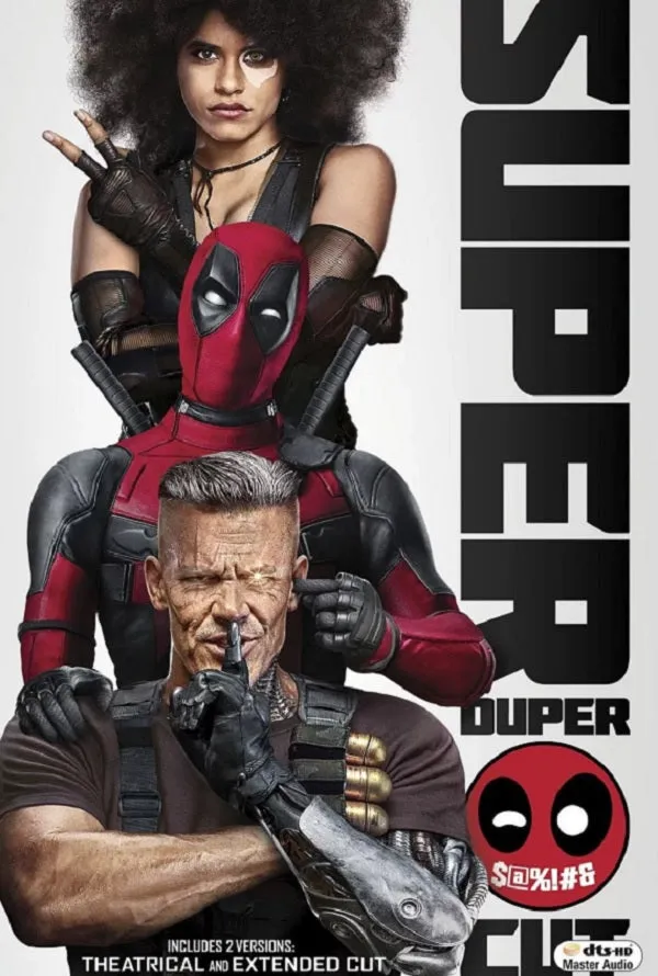 DEADPOOL 2 VUDU HD OR ITUNES HD VIA MA