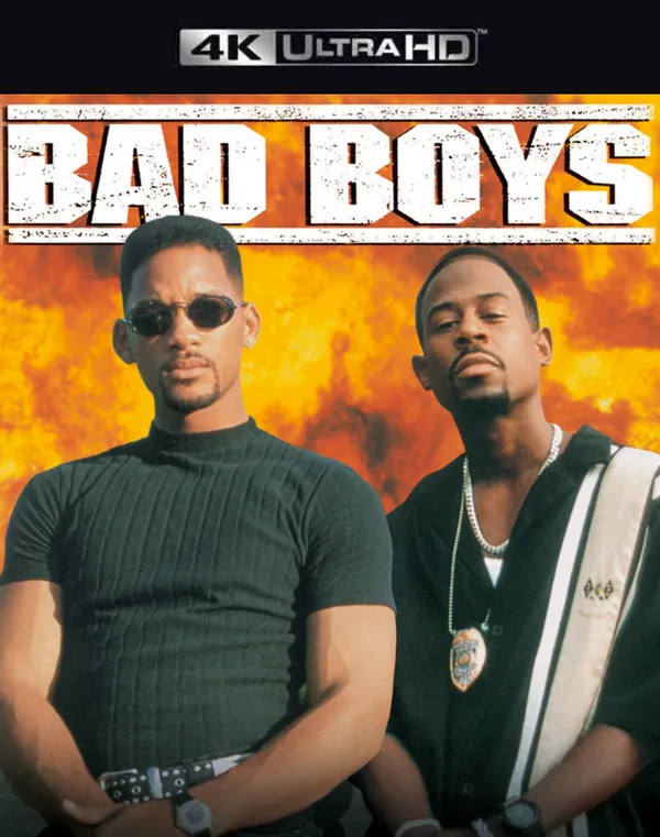 BAD BOYS VUDU 4K OR ITUNES 4K VIA MA