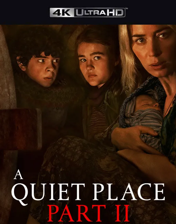 A QUIET PLACE PART 2 VUDU 4K OR ITUNES 4K