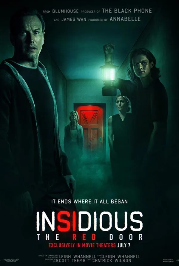 INSDIOUS RED DOOR VUDU SD OR ITUNES SD VIA MOVIES ANYWHERE