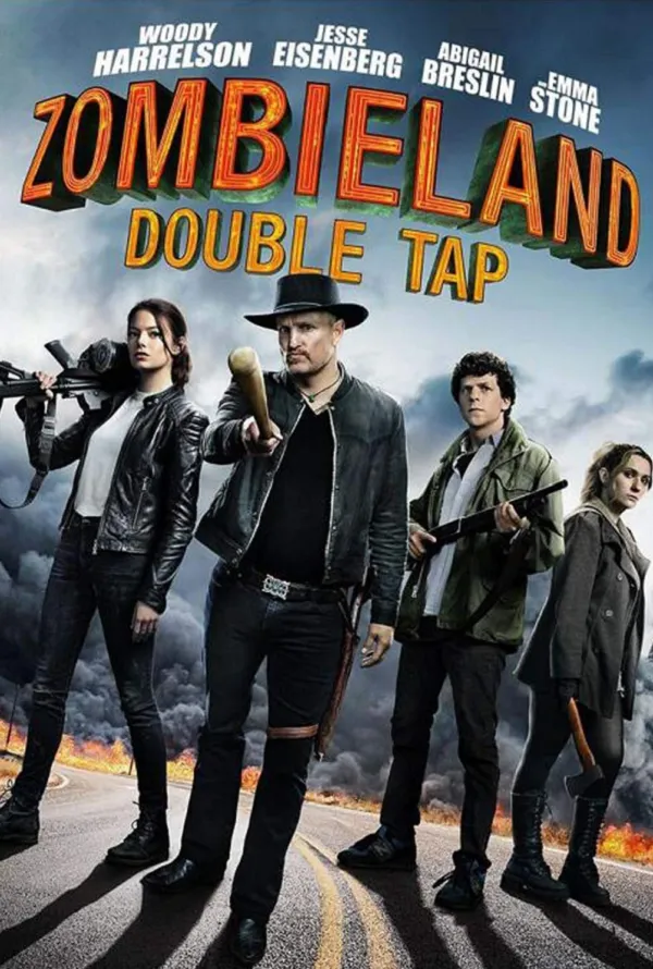 ZOMBIELAND DOUBLE TAP VUDU SD OR ITUNES SD VIA MA