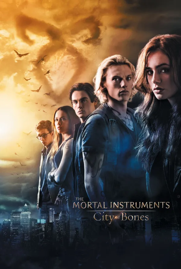 THE MORTAL INSTRUMENTS CITY OF BONES VUDU HD OR ITUNES HD VIA MA