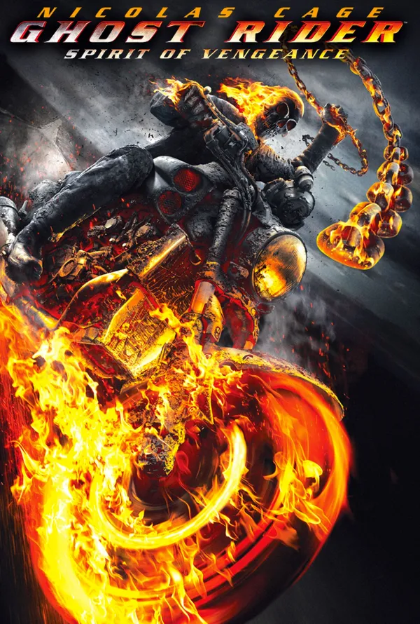 GHOST RIDER SPIRIT OF VENGEANCE VUDU SD OR ITUNES SD VIA MA