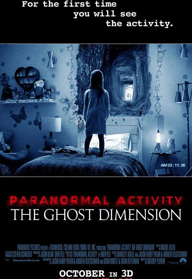 PARANORMAL ACTIVITY 6: THE GHOST DIMENSION ITUNES HD