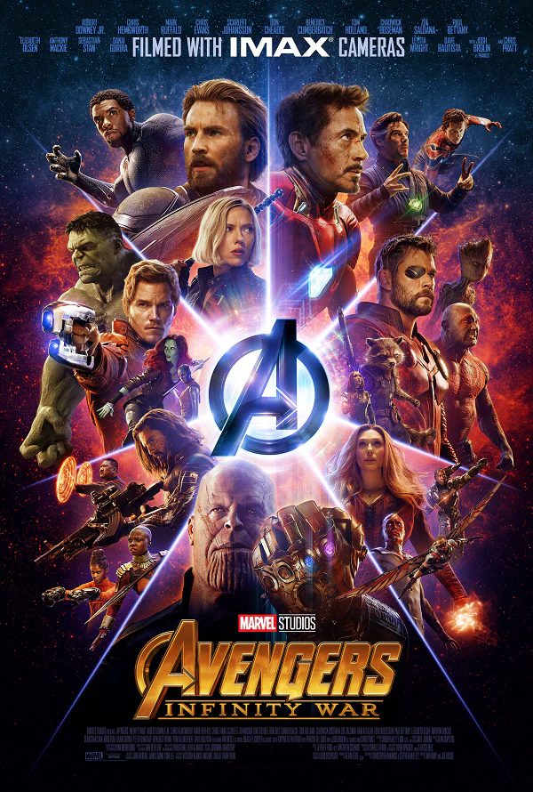 AVENGERS INFINITY WAR GOOGLE PLAY HD (TRANSFERS TO MA)