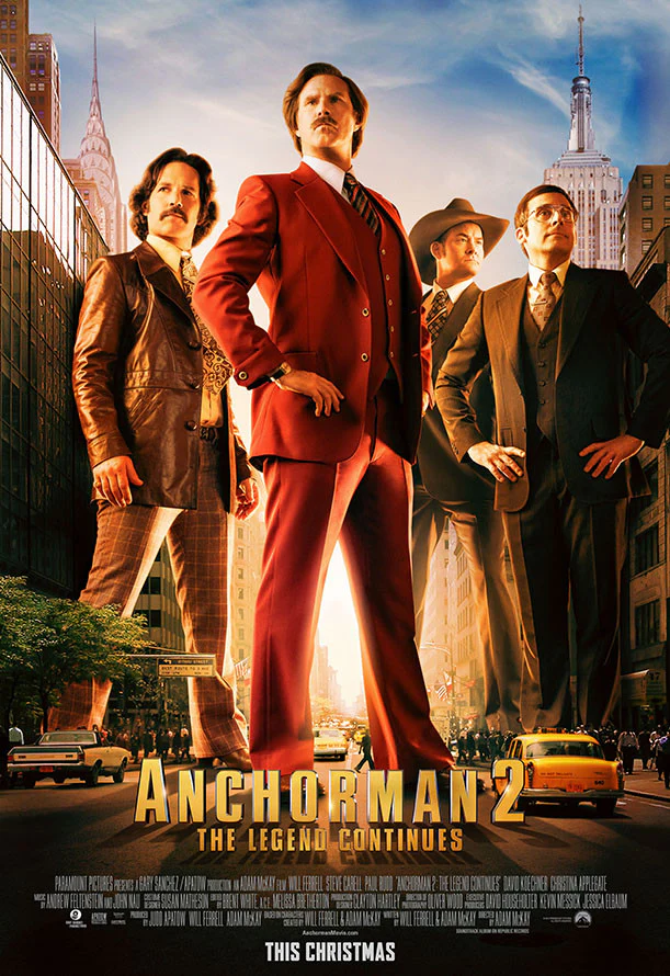 ANCHORMAN 2 ITUNES HD