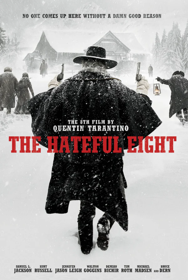 THE HATEFUL EIGHT VUDU HD OR GOOGLE PLAY HD