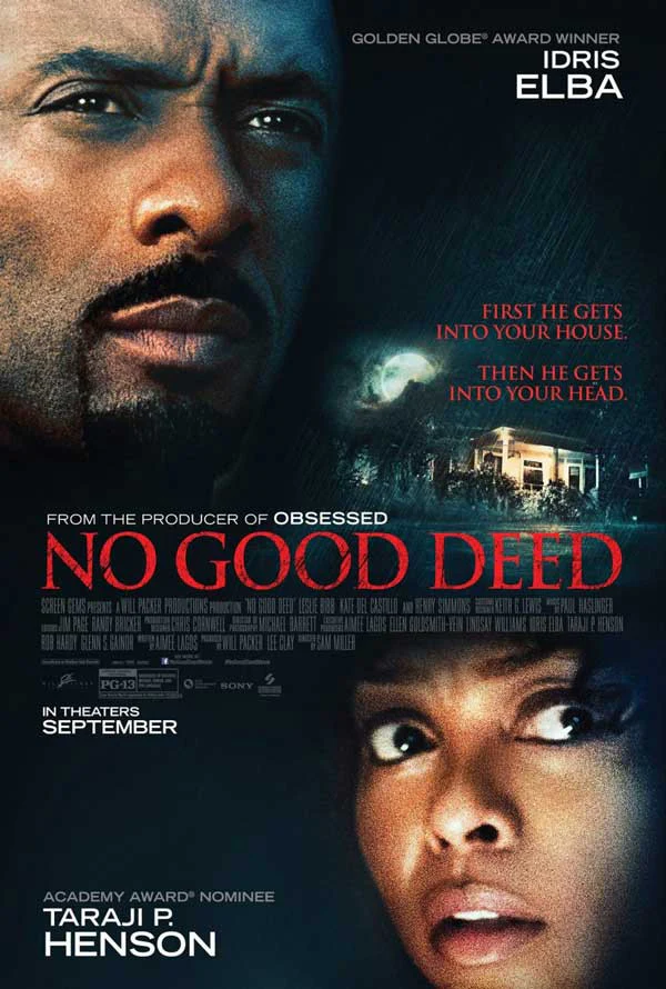 NO GOOD DEED UV HD OR ITUNES HD VIA MOVIES ANYWHERE