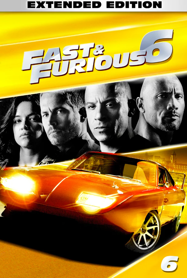 FAST & FURIOUS 6 EXTENDED EDITION VUDU HD