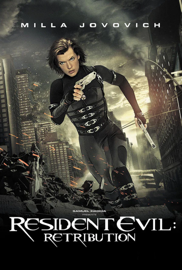 RESIDENT EVIL RETRIBUTION VUDU HD OR ITUNES HD VIA MA