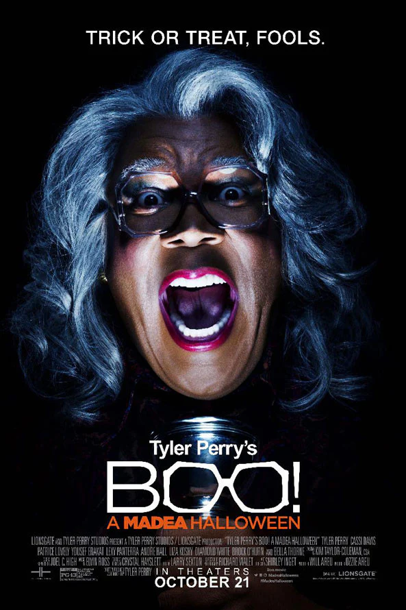 BOO A MADEA HALLOWEEN VUDU HD OR ITUNES HD