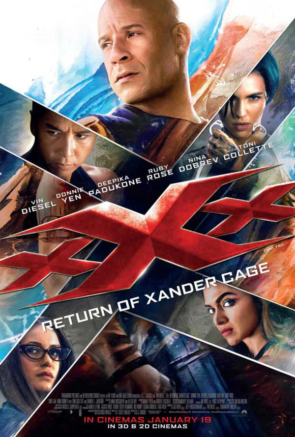 XXX THE RETURN OF XANDER CAGE VUDU HD