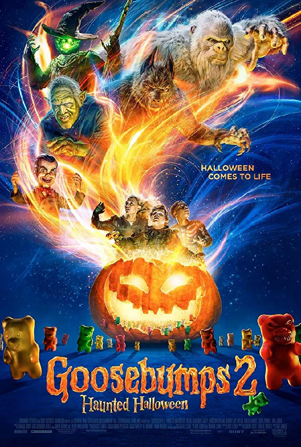 GOOSEBUMPS 2 HAUNTED HALLOWEEN VUDU SD OR ITUNES SD VIA MA