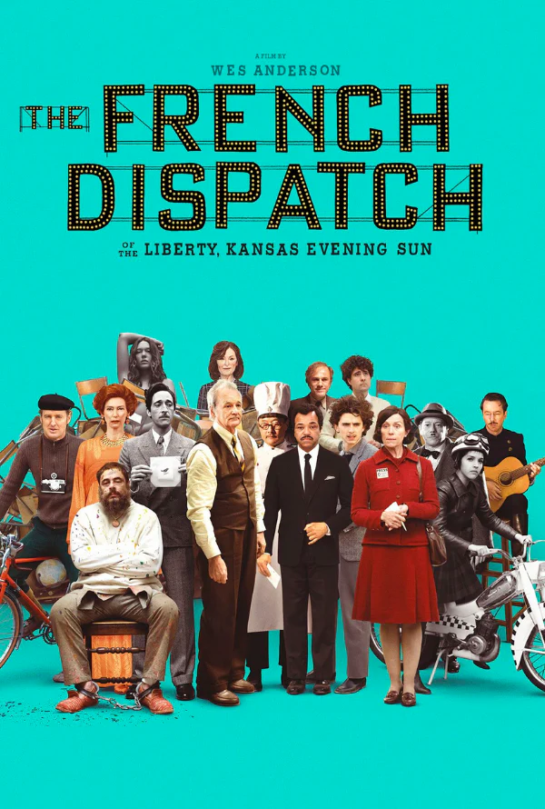 THE FRENCH DISPATCH GOOGLE PLAY HD (TRANSFERS TO MA)