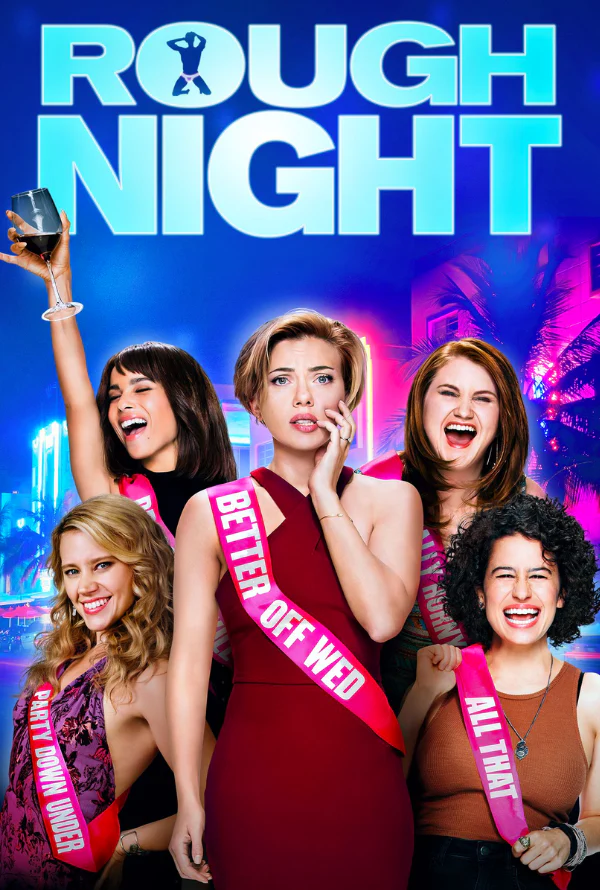 ROUGH NIGHT VUDU HD OR ITUNES HD VIA MA