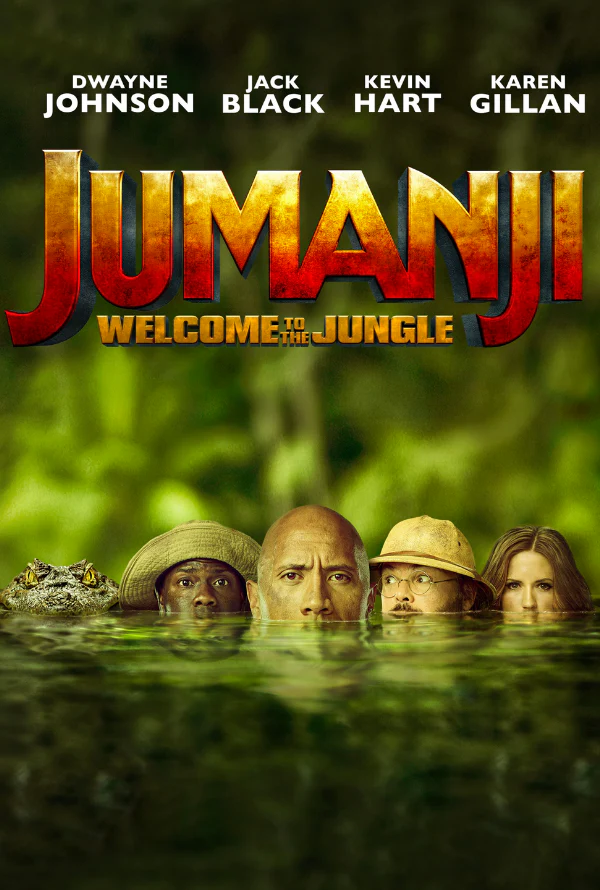 JUMANJI: WELCOME TO THE JUNGLE VUDU SD OR ITUNES SD VIA MA