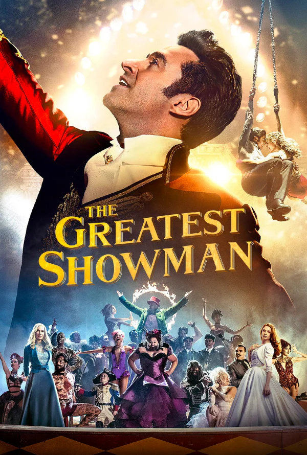 THE GREATEST SHOWMAN VUDU HD OR ITUNES HD VIA MA