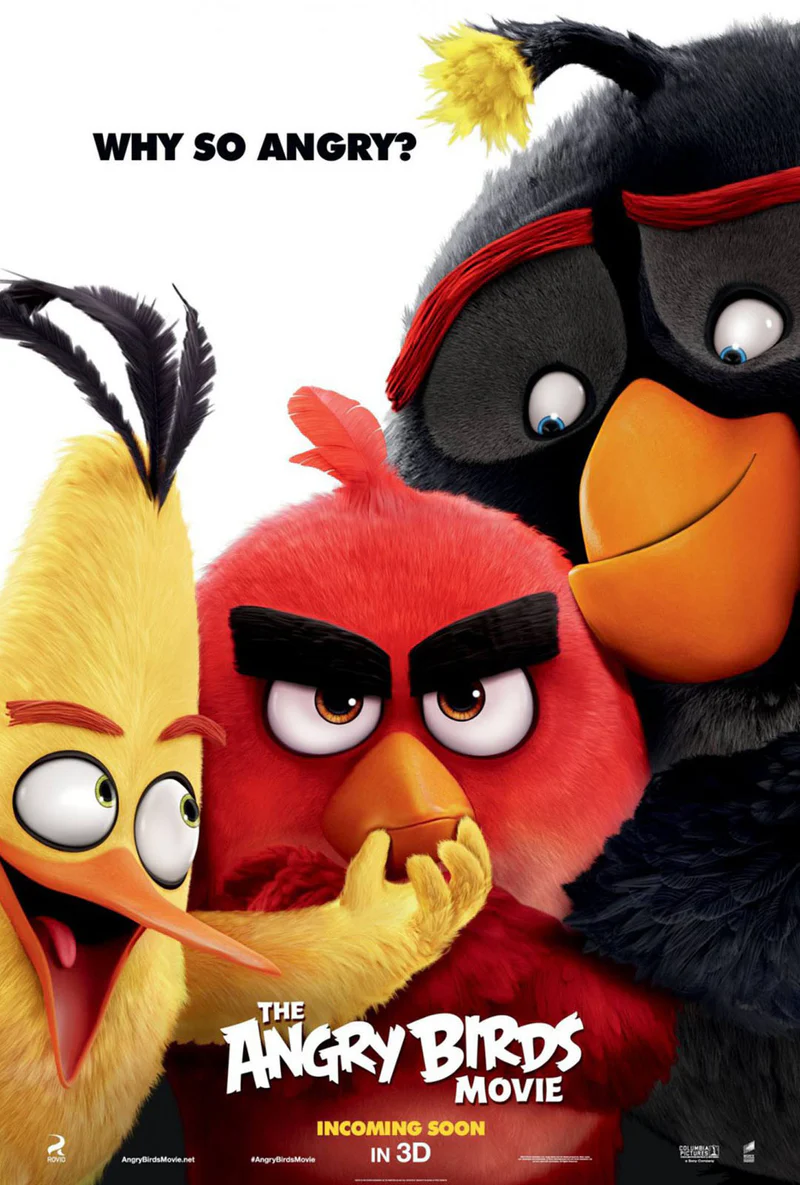 THE ANGRY BIRDS MOVIE UV HD OR ITUNES HD VIA MOVIES ANYWHERE