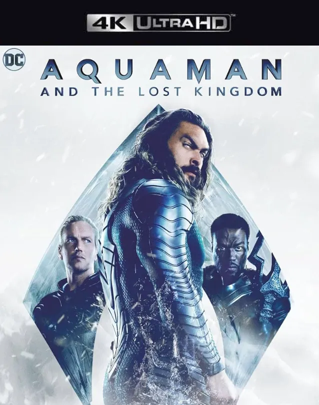 AQUAMAN AND THE LOST KINGDOM VUDU 4K OR ITUNES 4K VIA MA