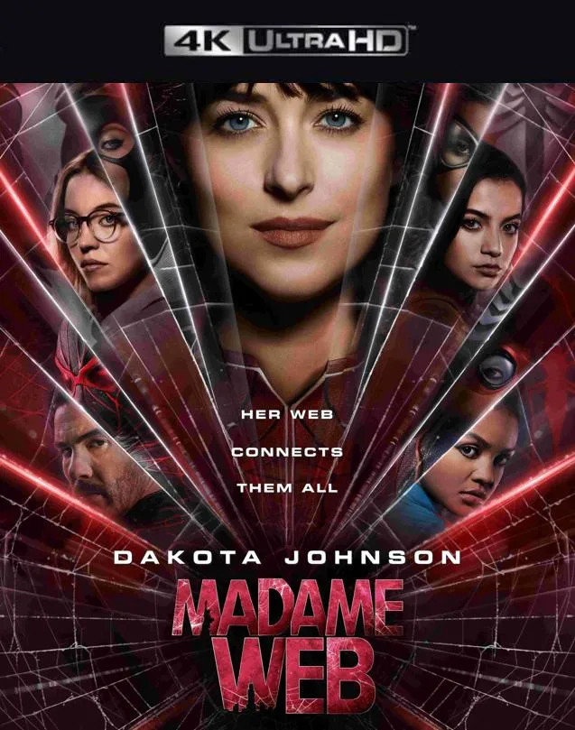 MADAME WEB VUDU 4K OR ITUNES 4K VIA MOVIES ANYWHERE