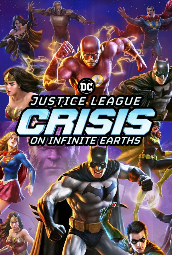 JUSTICE LEAGUE CRISIS ON INFINITE EARTHS PART 1 & 2 VUDU HD OR ITUNES HD VIA MA